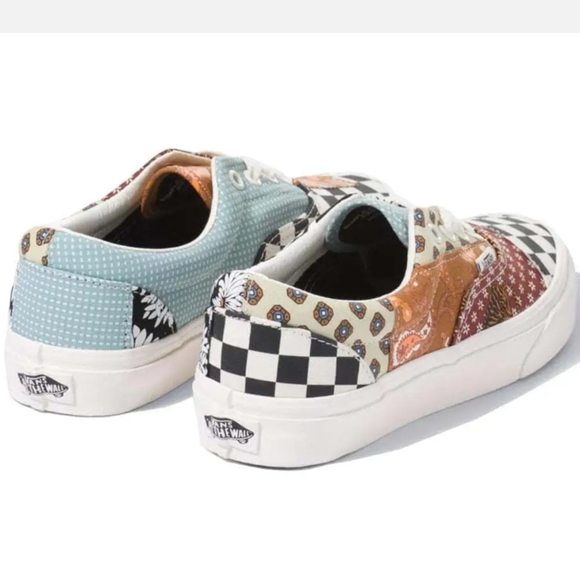 🆕Vans | Vans Era Tiger Patchwork Sneakers Size 6 women's 4.5 mens - Picture 10 of 14
